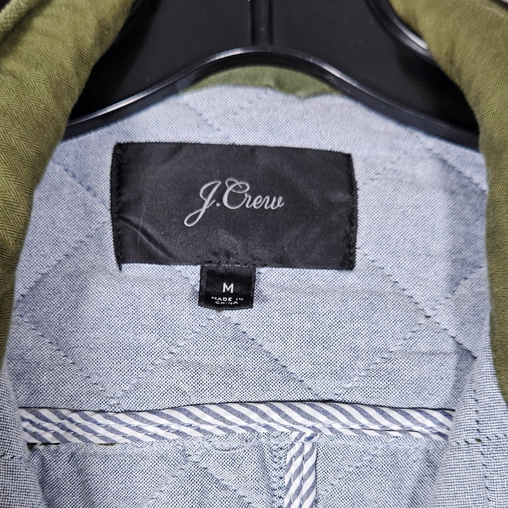 J. Crew Quilted Downtown Field Jacket M 💯 Cotton - Picture 9 of 12